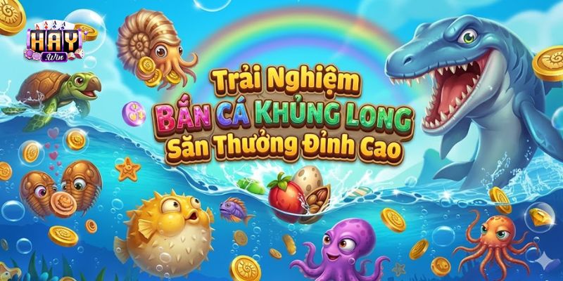 Sức hấp dẫn của tựa game Bắn cá Khủng Long