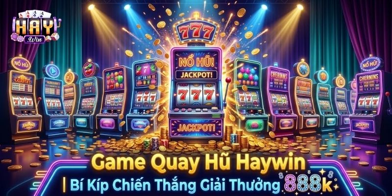 Giới thiệu không gian game quay hũ giải trí Haywin